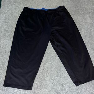 Reebok big ma  Jogger Sweatpants Black & Blue size XXXL drawstring pants